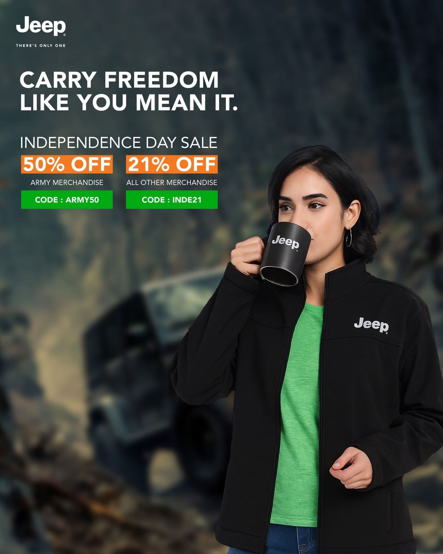 Jeep India Branding