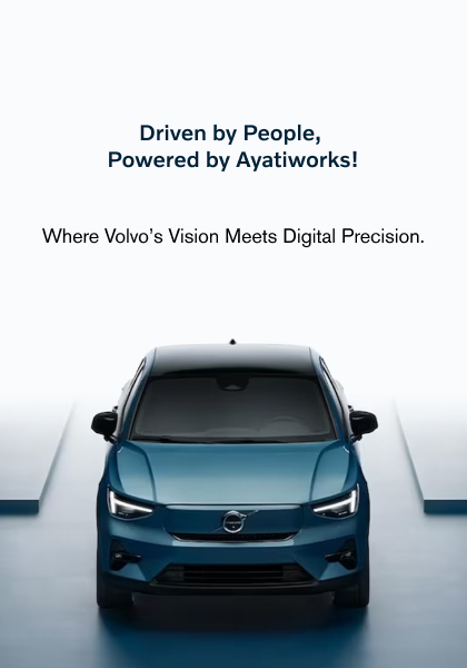 Volvo XC90 aerial view